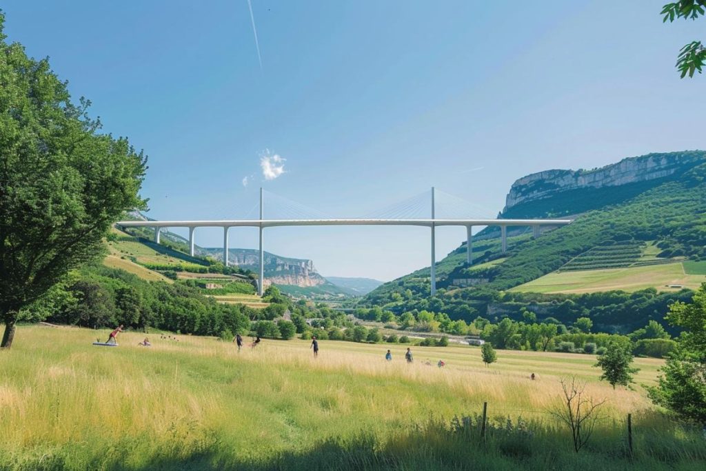 Découverte de Millau : entre viaduc, activités de plein air et patrimoine.