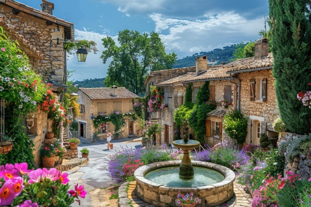 Cette ville est la plus belle de tout le Luberon.