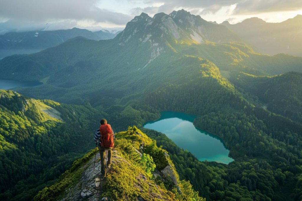 Montez jusqu'au Lac de Crop près de Grenoble pour une randonnée mémorable en altitude.