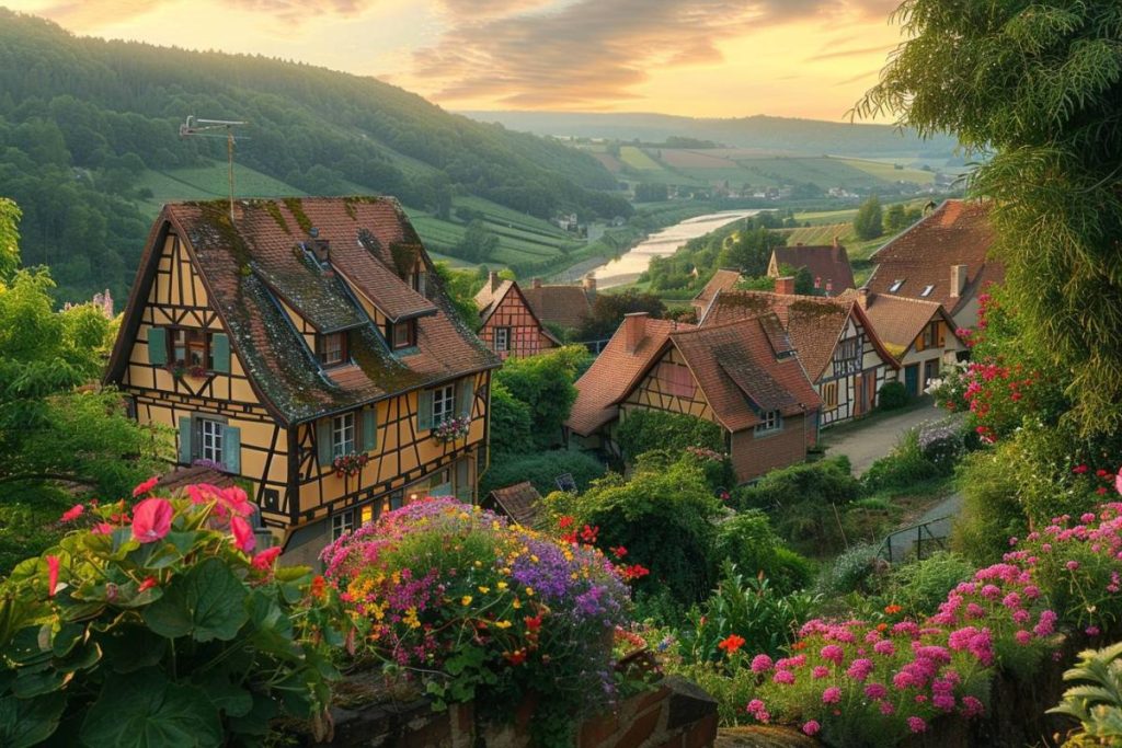 Ce village luxembourgeois, tout près de Metz, est un coin de verdure enchanteur