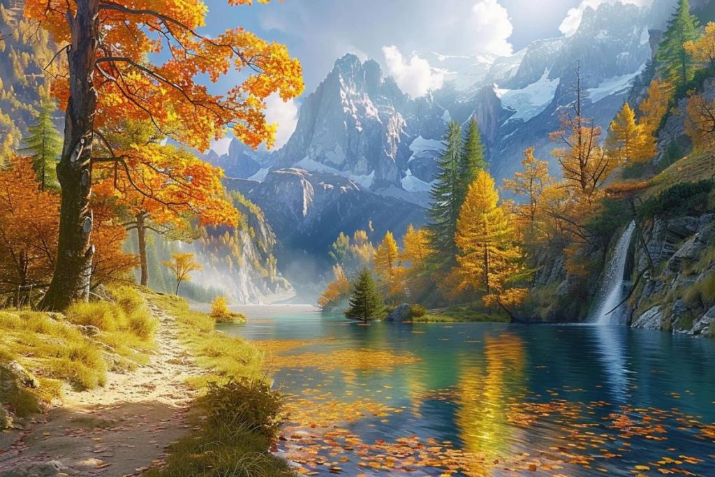Montagnes dorées, lacs calmes et sentiers désertés : cette perle des Alpes se révèle pleinement à l’automne