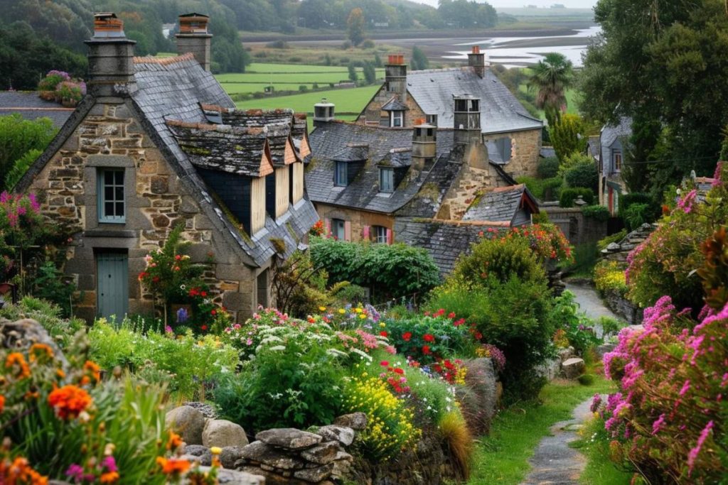 Considéré comme le plus beau village de Bretagne, ce lieu attire les visiteurs.