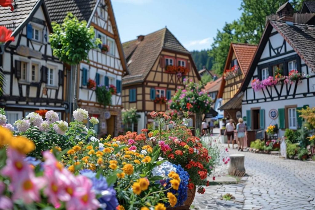 Retraite tranquille garantie dans ce village au charme authentique d'Alsace