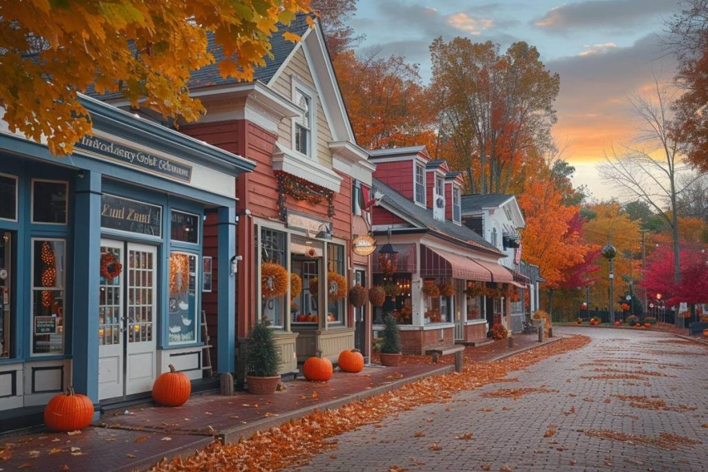 Vous serez surpris de la beauté automnale de cette ville du nord-ouest, à découvrir absolument à la Toussaint