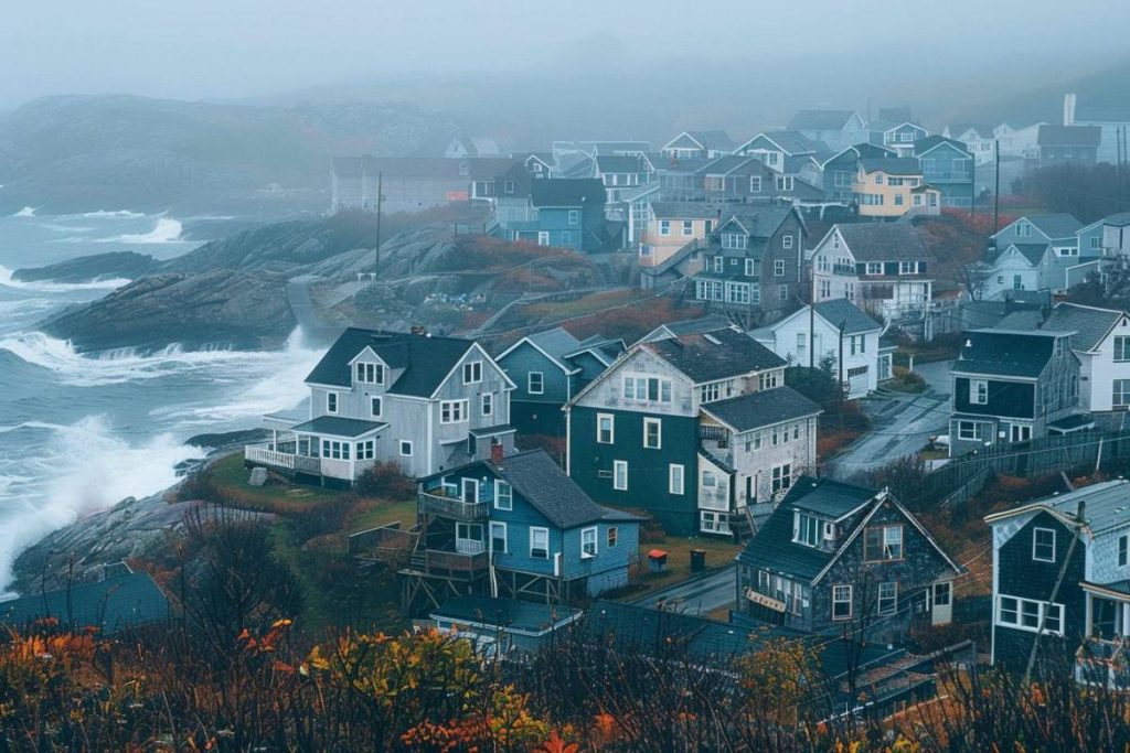 Sur la côte nord, cette petite ville pourrait disparaître sous la mer dans les prochaines décennies