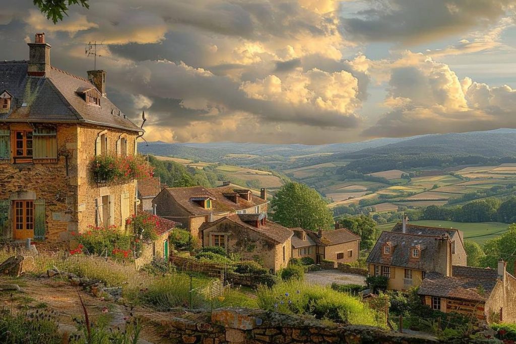 Ce village du Cantal vous plonge dans un décor d'exception