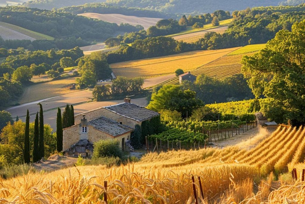 Le paysage le plus méconnu de la Sarthe semble tout droit sorti de la Toscane.