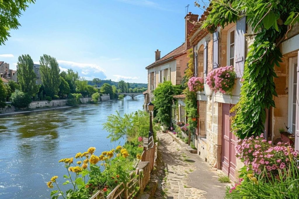 Cette commune ligérienne est une perle rare nichée au bord de la Loire