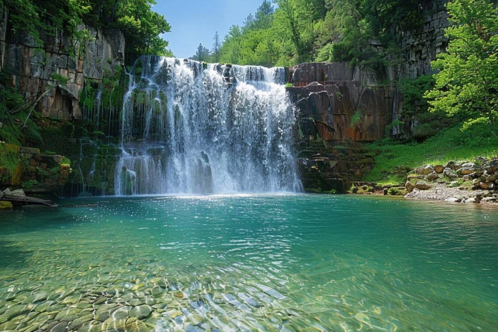 Une merveille naturelle nichée au cœur des gorges de l'Hérault près d’un village classé