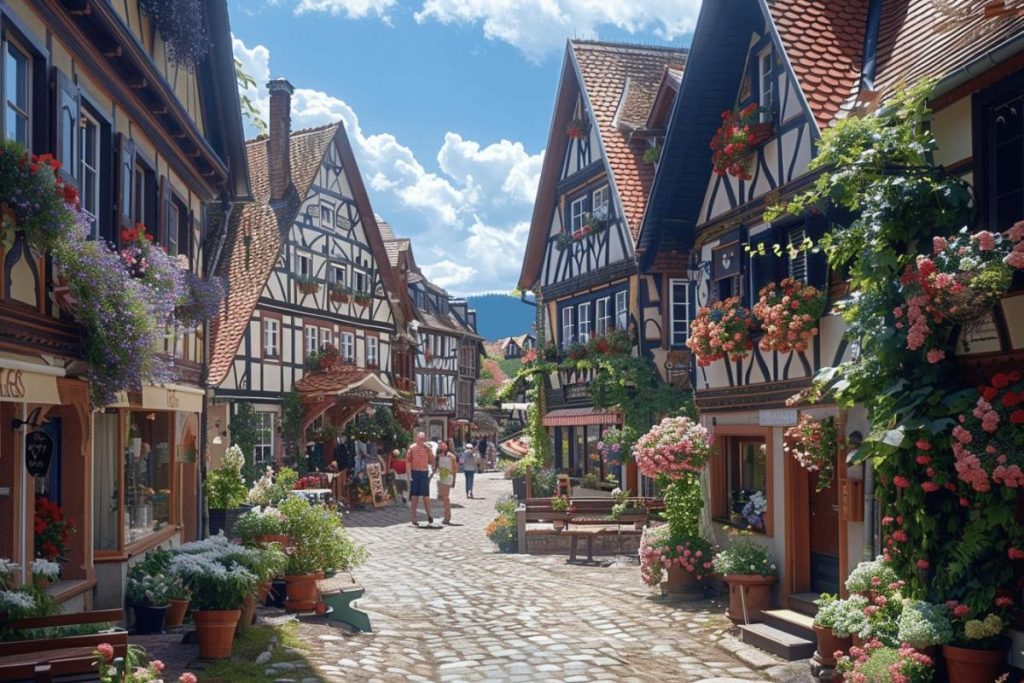 Ce hameau alsacien de 1200 habitants attire chaque année plus de 1 million de visiteurs.