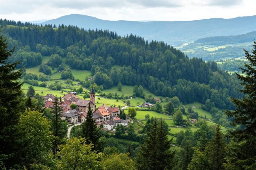 Ce hameau d’Auvergne est entouré d’une forêt primaire rare en Europe