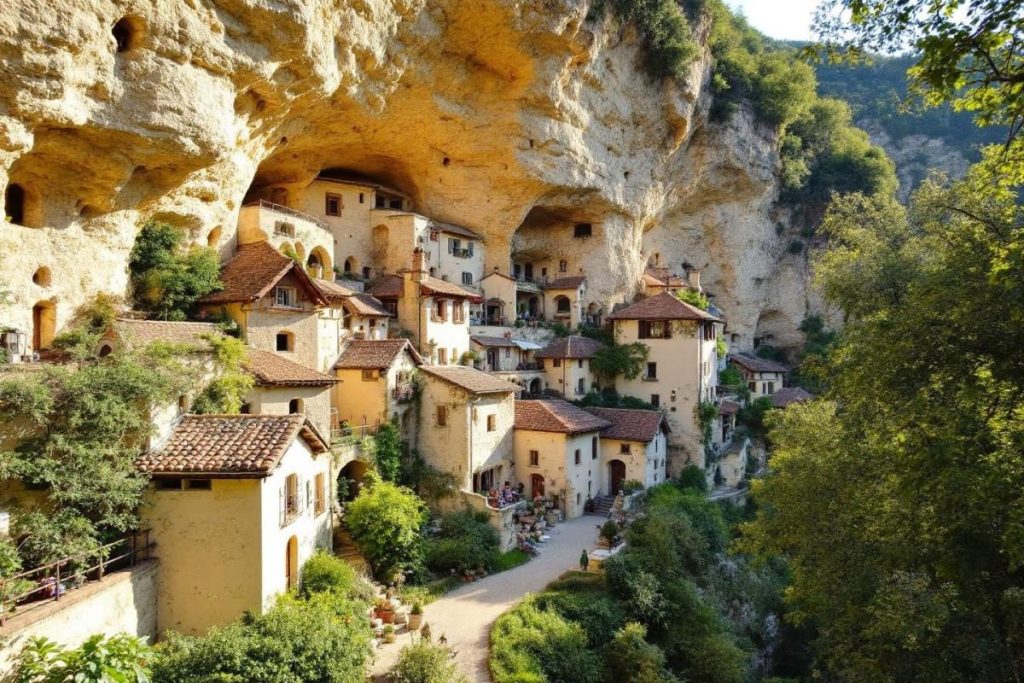 Au cœur des falaises, ce village de la Loire troglodytique fascine les visiteurs