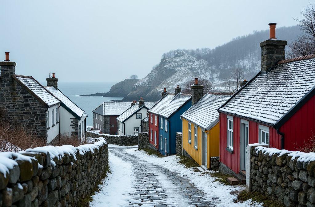 En bord de mer, ce village breton devient l’un des spots les plus photogéniques, même en hiver