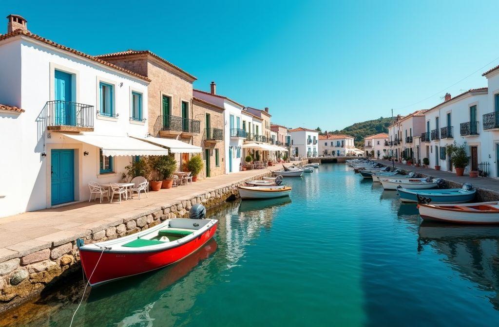 Ce village du sud, surnommé le « Mykonos de l’Hérault », charme avec ses façades claires et son port