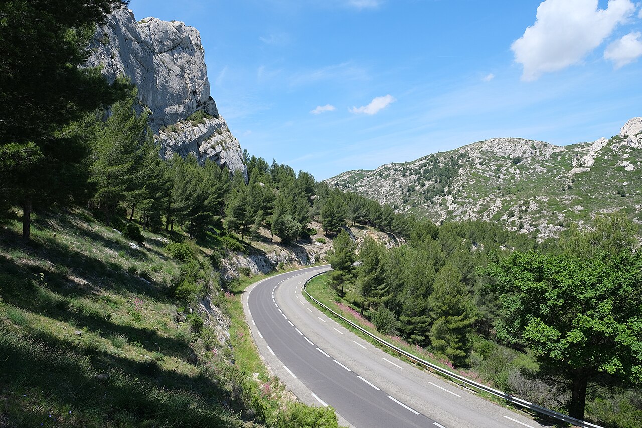 Paysage de la Côte Bleue près de Sausset-les-Pins et Martigues