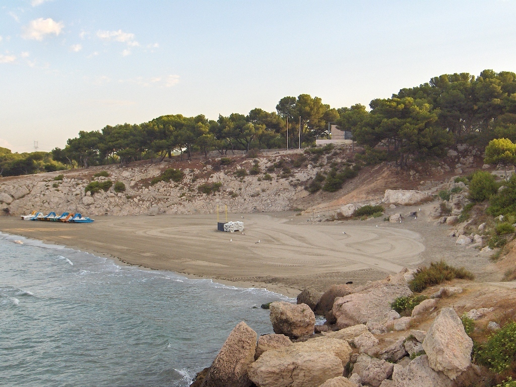 La plage de Sainte-Croix