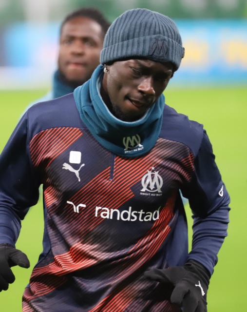 Bamo Meïté, joueur de l’Olympique de Marseille