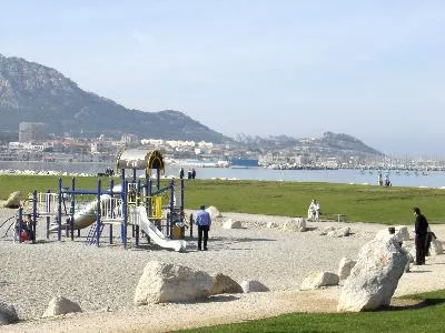 Plage du Prado Nord à Marseille