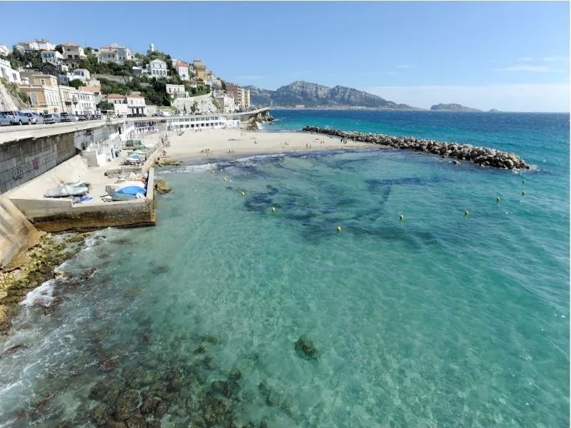 Plage du Prophète à Marseille